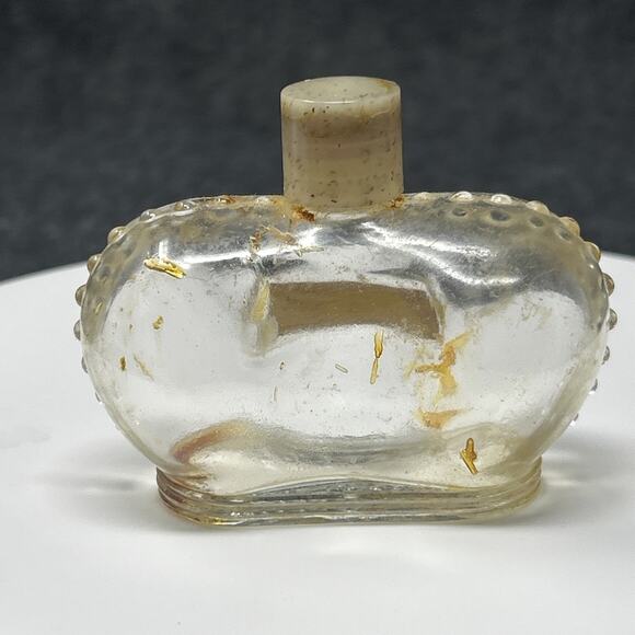 Vtg Prince Matchabelli Wind Song Mini Glass Cologne Bottle Royal Vanity Decor - Picture 6 of 9